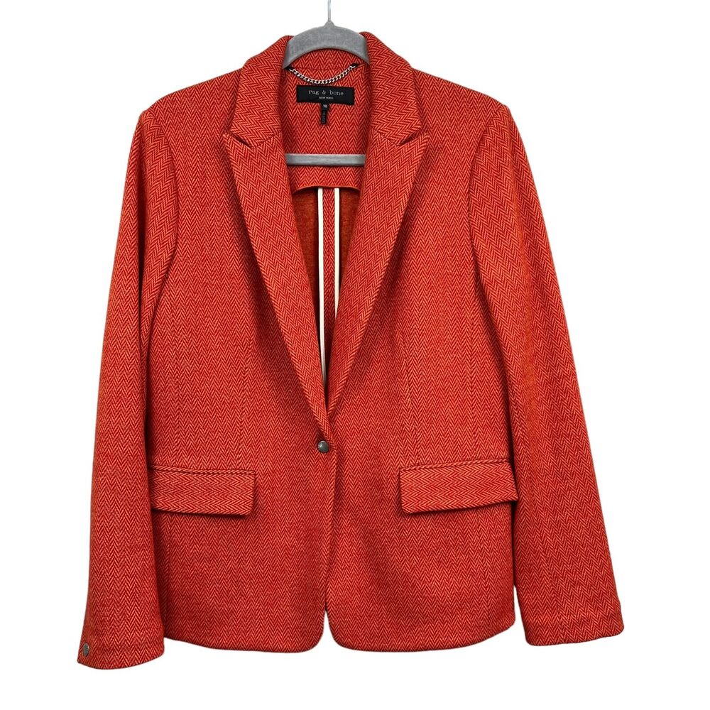 Rag & Bone Red Women's Blazer